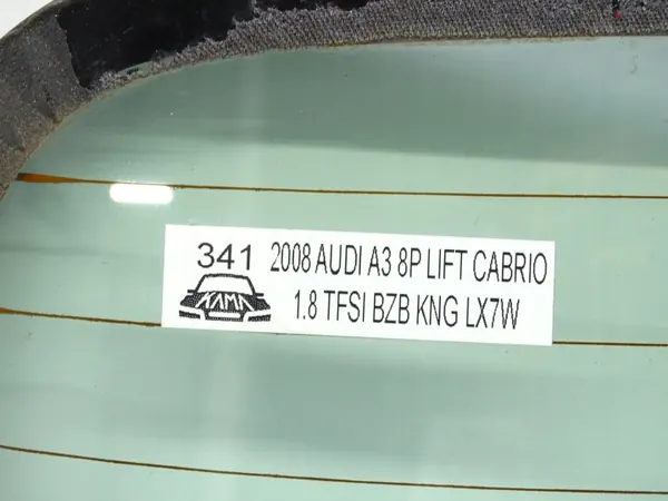 OEM KM18152376525 Bakruta för Audi A3 8P Cabrio image 6