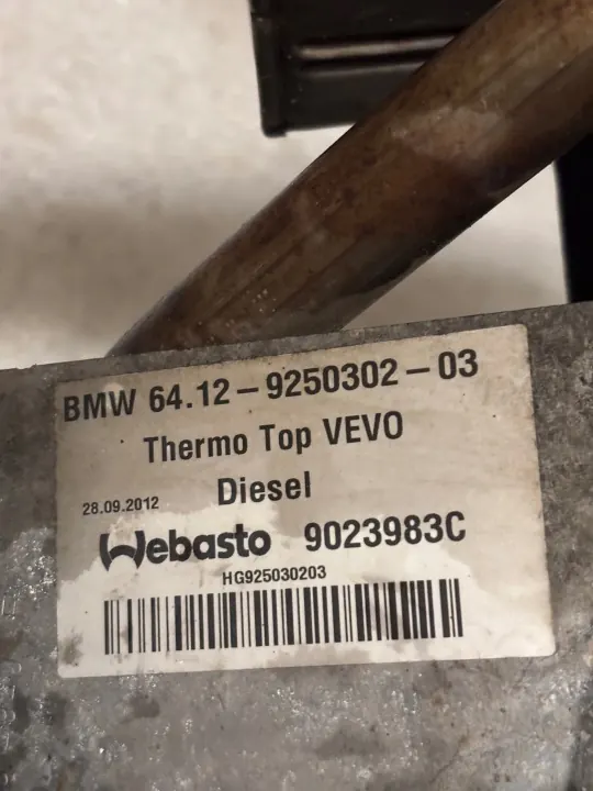 BMW F10 F11 Webasto apulämmitys OEM 9250302 image 3