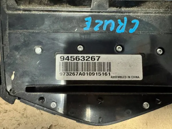 Radio navigaatiolla OEM 94563267 Chevrolet Cruzeen image 6
