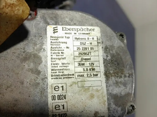 Aquecedor Webasto Toyota Avensis II T25 OEM 312131/Lochow image 4
