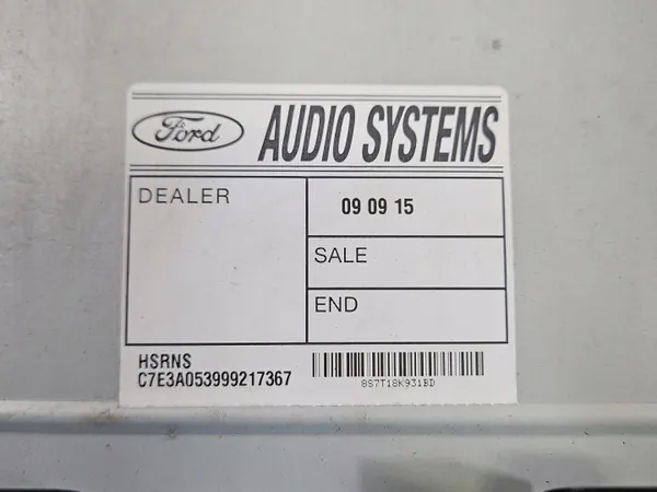 Tehdasradio Ford S-Max MK1 OEM 8S7T18K931BD image 10