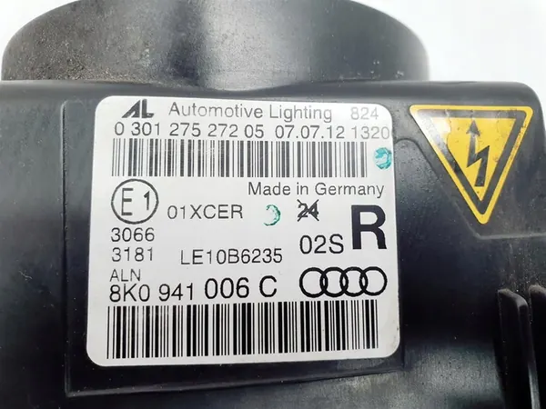AUDI A4 B8 8K0 Faro Xenón LED Derecho OEM 8K0941006C image 10