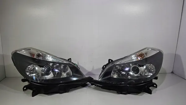 Renault Clio III 05-09 Strålkastare V+H OEM 12879429378 image 2