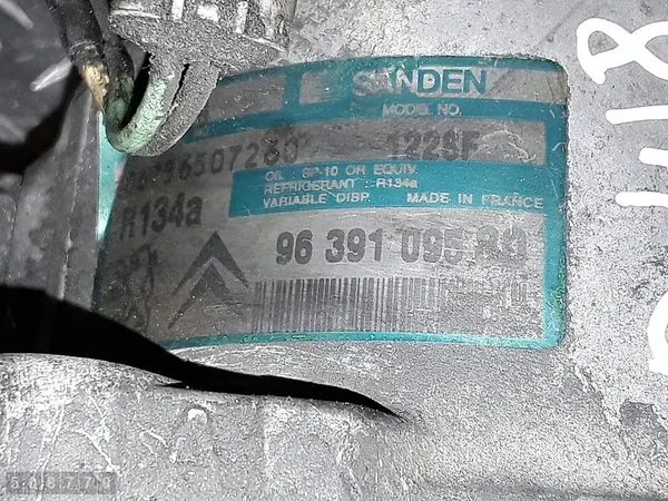 Compressore aria condizionata Peugeot 807 2005 9639109580 image 3
