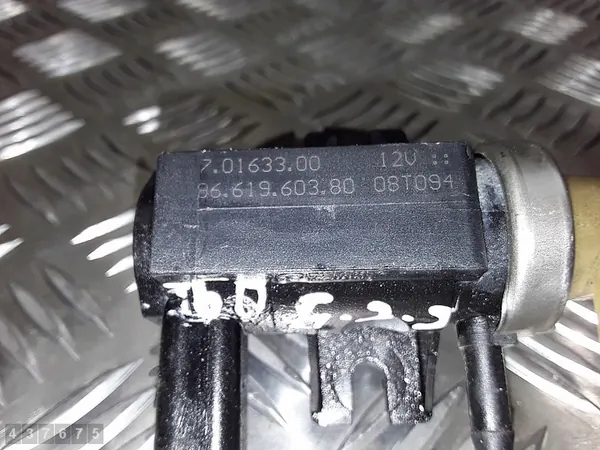 2009 Citroen C6 Válvula de Vácuo 2200 HDi Biturbo OEM 70163300 image 6