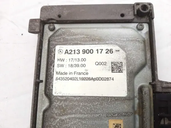 Aktiv farthållarmodul OEM A2139001726 Mercedes W205 image 3
