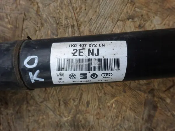 AUDI A3 8P GOLF V EOS 2.0 TDI Höger Främre Halvaxel image 5