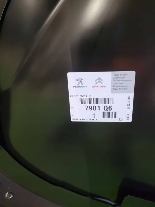 Motorhuv Citroen C4 I Lift OEM 7901Q6 image 7