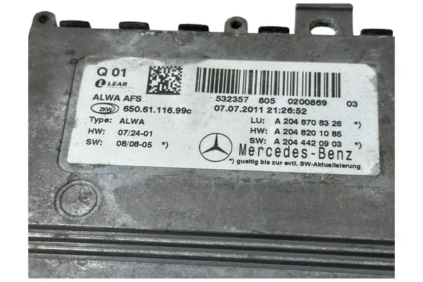 Controladores Mercedes-Benz C W204 A2048201085 image 5