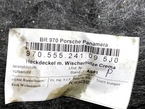 OEM LORK-1-32065 Kofferbakdeksel Bekleding Porsche Panamera image 5
