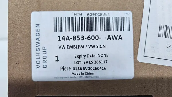 Emblema OEM 14A853600 para VW ID.7 - Calidad Original image 4