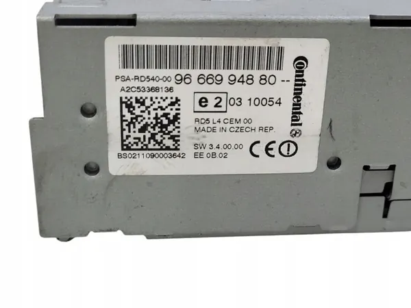 OEM 9666994880 Changer CD pour Peugeot 508 1.6L Diesel image 7