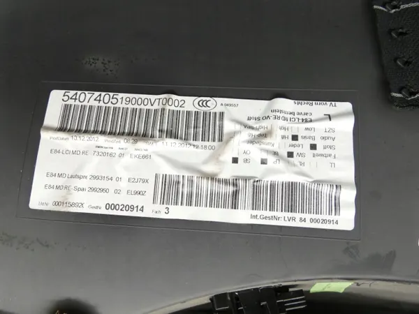 BMW X1 E84 Vänster Framdörrsklädsel OEM 2991535 image 5