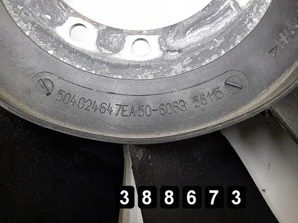 Ventilateur de radiateur Iveco Daily 2008 50402464 image 3