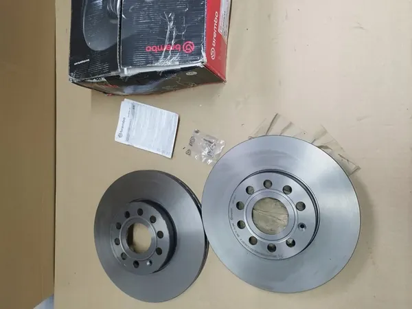 2× Brembo Front Brake Disc 09.9145.11 image 2