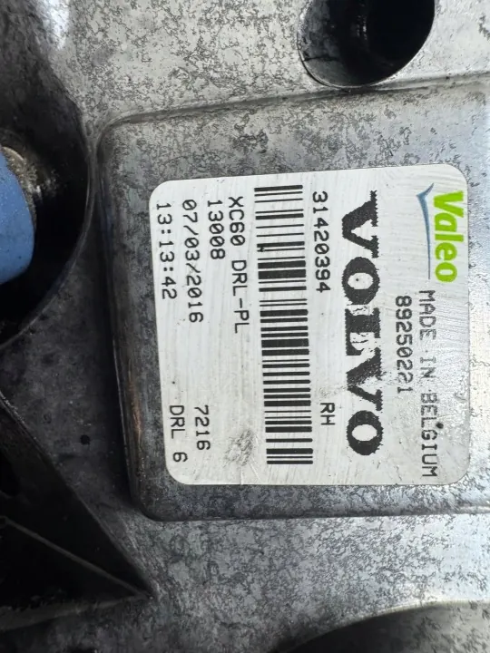 DRL droit OEM 31420394 pour Volvo XC60 2013-2017 image 6