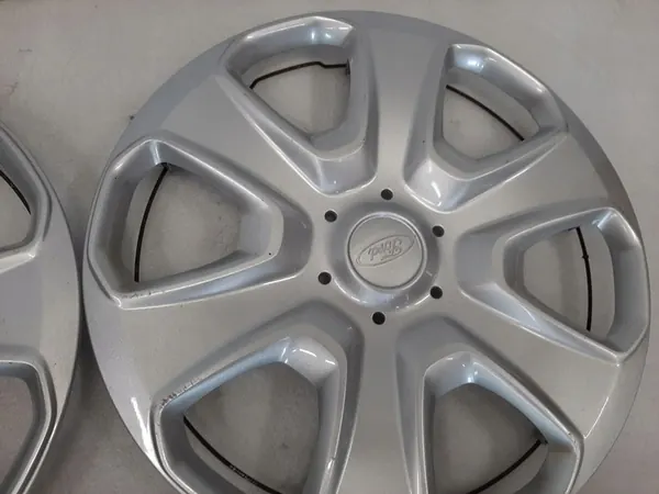 4× Ford OE Originala Navkapslar 15" Silver image 6