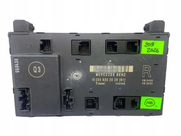 Módulo de controle de conforto Mercedes-Benz OE A2098202026 image 1