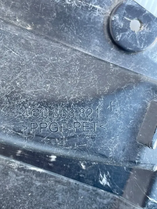 Audi A6 C7 A7 motorunderskydd OEM 4G0863821F image 5