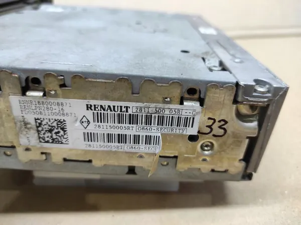 Radio CD OEM 281150005R pour Renault Laguna III image 7