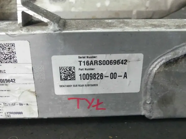 Tesla Hinterachsträger OEM 1009826-00-A für Model S 12-16 image 5