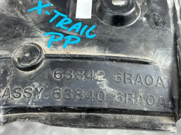 Nissan X-Trail T33 etulokasuoja OEM 638436RA0A/638426RA0A image 5