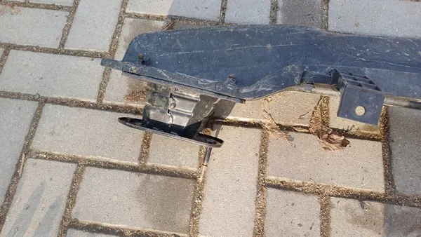 KIA PRO CEED II 12- Viga de Para-choque Traseiro 86631-A2300 image 9