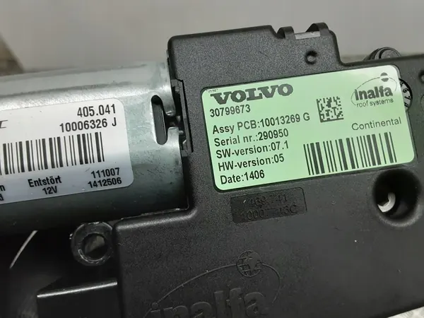 Motor elétrico de teto solar Volvo XC60 OE image 4