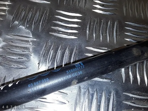 Supports de hayon arrière Opel Astra J image 4