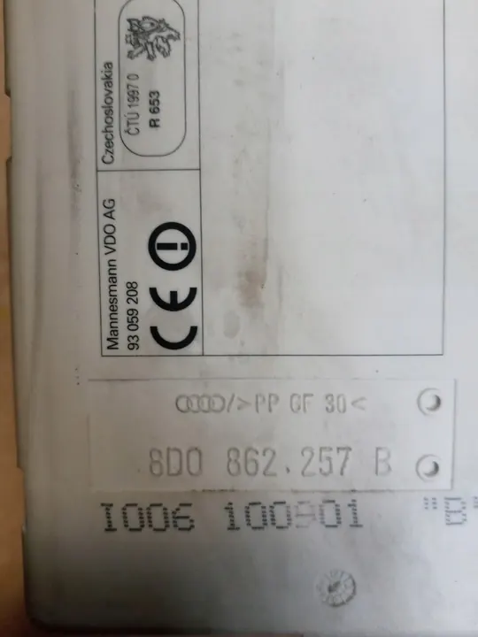 BOMBA DE FECHADURA CENTRAL AUDI A3 A4 8D0862257B image 2