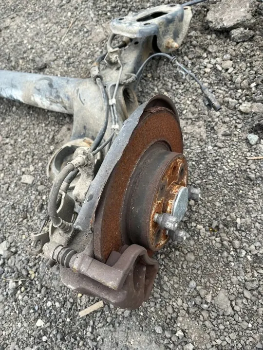 OEM BELKA OS Hinterachsträger Scheiben Bremszangen Kit image 3