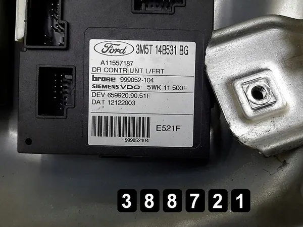 Regulador de janela Ford C Max 2004 3m51r045h17a image 6