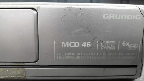 Grundig MCD 46 6-Disc-Wechsler - Gebrauchtes OEM-Teil image 3