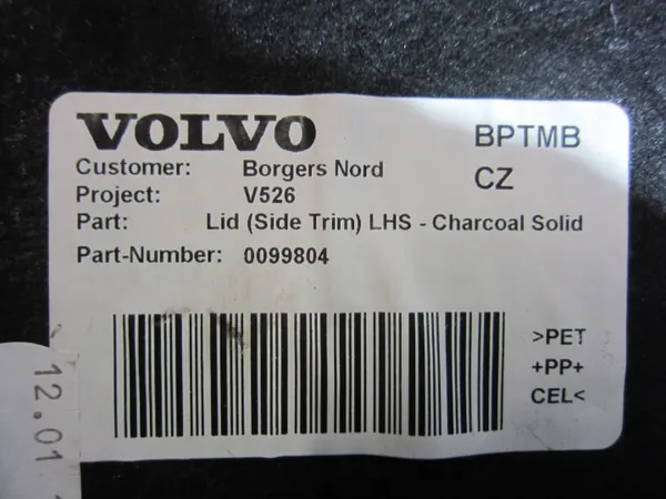 Volvo XC90 II Linker Kofferbakbekleding OEM 0099804 - Gebruikt image 8