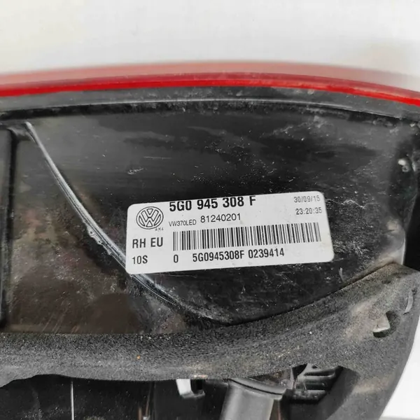 Luz trasera derecha VW GOLF VII VARIANT 5G0945308F image 6