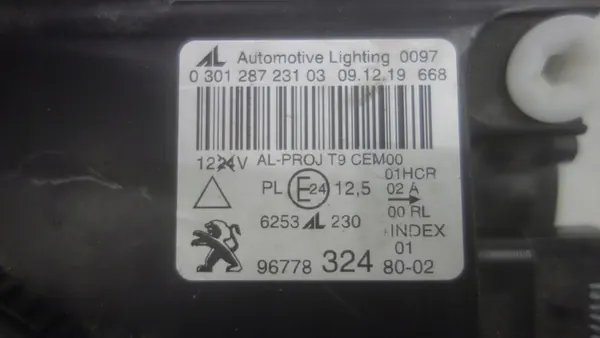 Faros Izquierdo Peugeot 308 T9 Full LED 9677832480-02 image 6