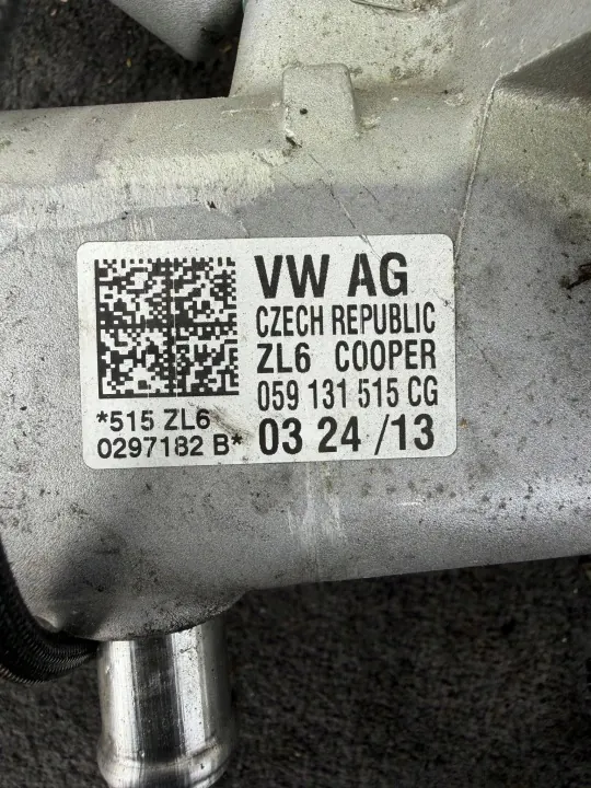 Refroidisseur EGR OEM 059131515CG pour Audi A4 2.97L Diesel image 4
