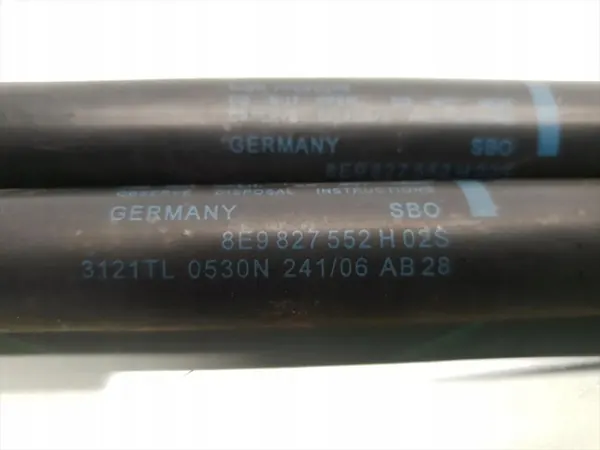 Audi A4 Takaluukun Iskunvaimennin 2007 Estate 4/5dr OEM 8E9827552H image 5