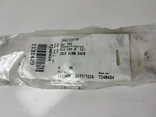 EGR-rör OEM 284172A770 för Kia Ceed/Hyundai image 3