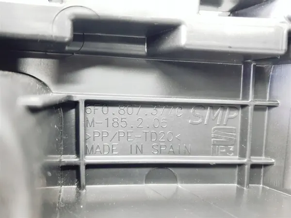 SEAT IBIZA V 6F0 Deslizamento de Para-choque Esquerdo Traseiro 6F0807377C image 4