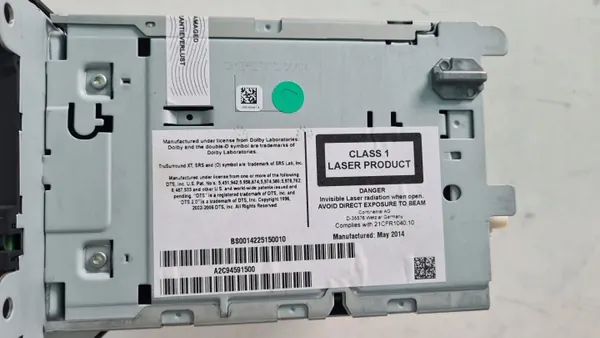 Radio Navigation Skoda Superb II OEM 3T0035686L image 4