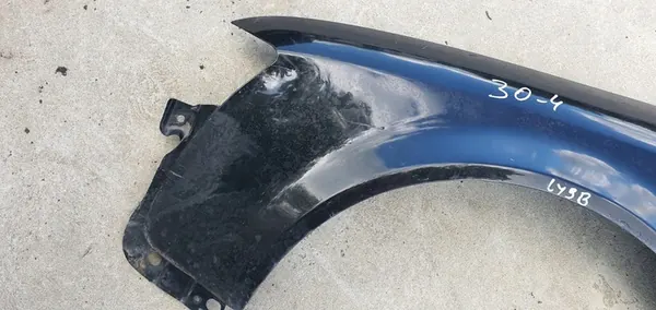 Audi A4 B6 Främre Vänster Skärm Svart image 2