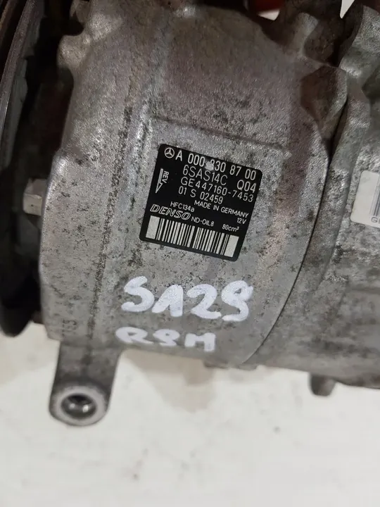 Compresor de Aire Acondicionado Mercedes W205 C-Class 1.6 DCI A0008308700 image 9