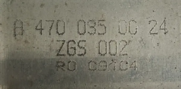 Viskeuze koppeling steun OEM A4700350024 Mercedes image 4