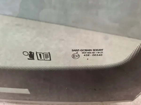 Pare-brise OEM Opel Astra III H Cabrio - Utilisé image 6