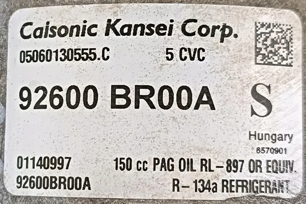 Compressore Aria Condizionata Nissan Qashqai I Lift 1.6 16V image 2