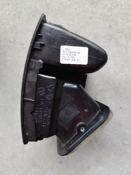 Vänster sidoventilationsgall OEM 7E0819203C VW T5 Lift image 4