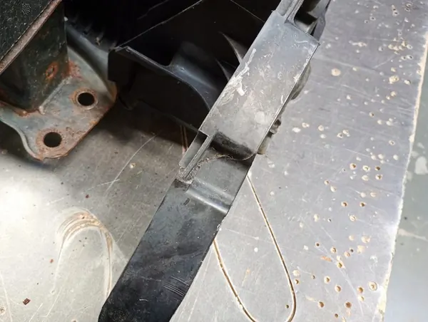 Reforço de para-choque dianteiro VW Touran I Lift image 6