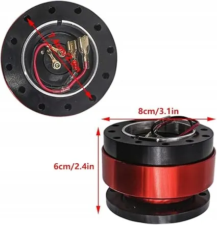 OEM 7986 Quick Release Steering Wheel Hub image 3