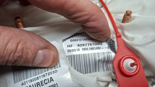 OEM S17945925 Vänster Sätte Airbag för Renault Scenic IV image 3